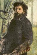 Portrait of Claude Monet, Pierre-Auguste Renoir